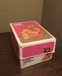 Box of SRA reading materials, ca. 1973. Image from an ebay posting.